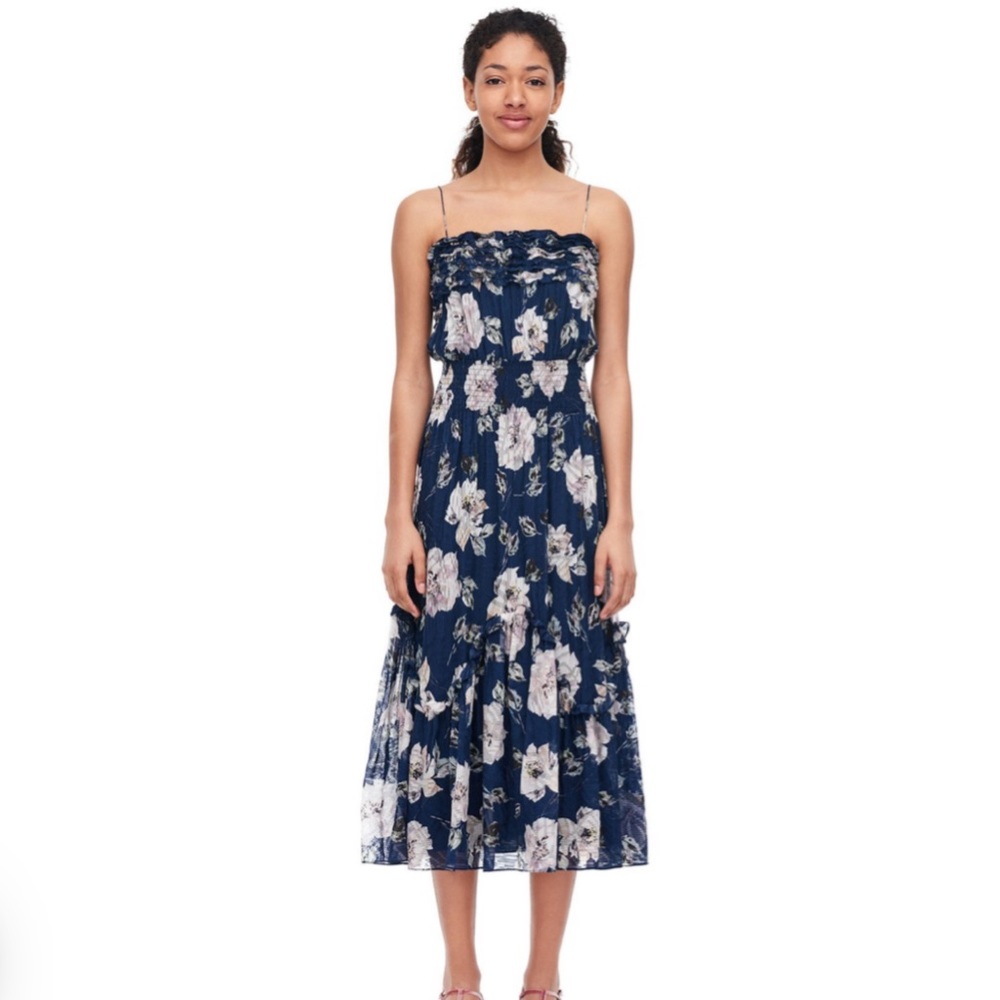 Rebecca Taylor Magnolia Midi Dress